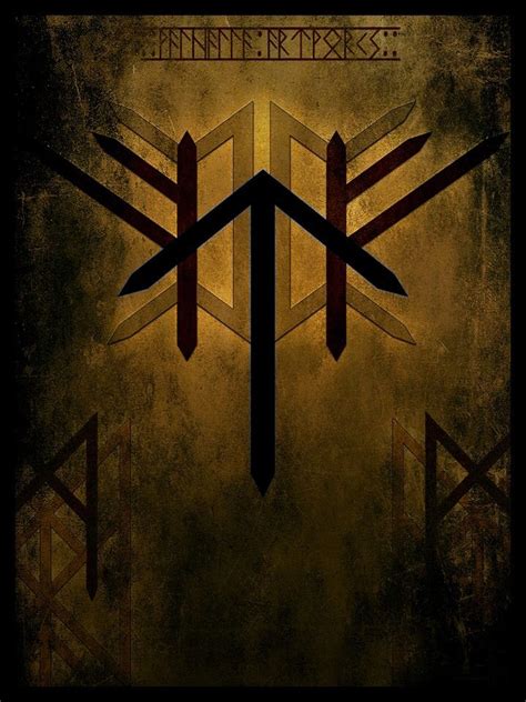 Using the Rune of Tyr to Enhance Personal Strength and Determination